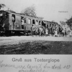 Eisenbahn in Tosterglope um 1910