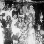 Fasching 1931 im Gasthaus Wenk